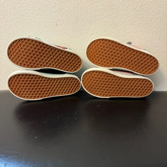 Vans Kids Sneakers – Teal and Pink shoes (Set of 2) - Picture 8 of 14